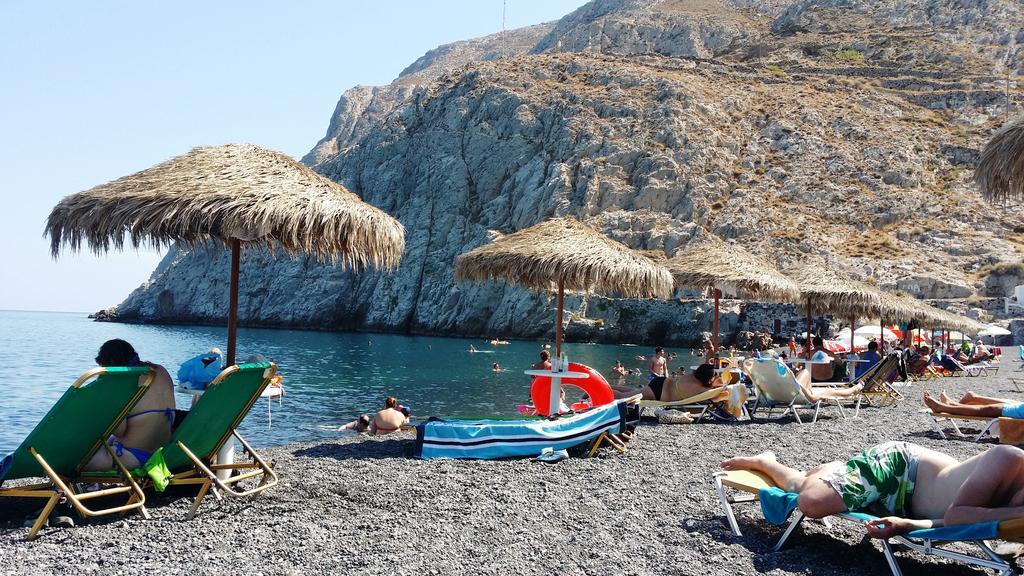 Rodothea And Adams On The Beach, Santorini Монолитос Экстерьер фото